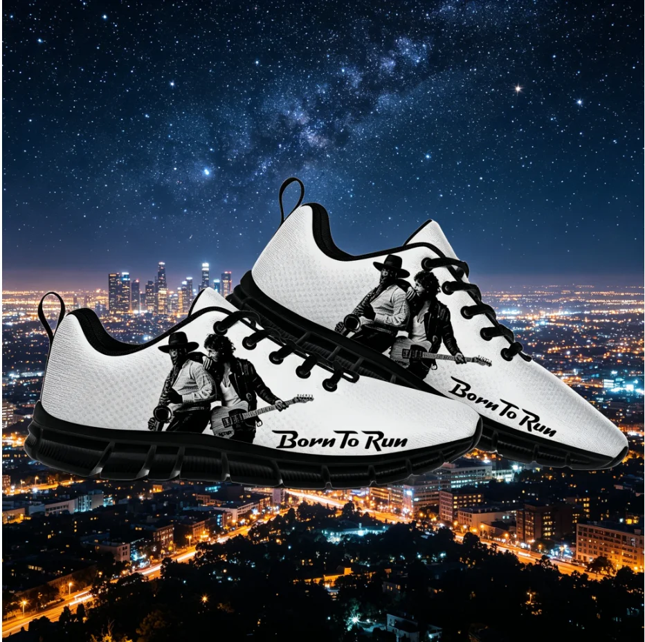 Women Shoes Quote - Born To Run Custom Barefoot Shoes