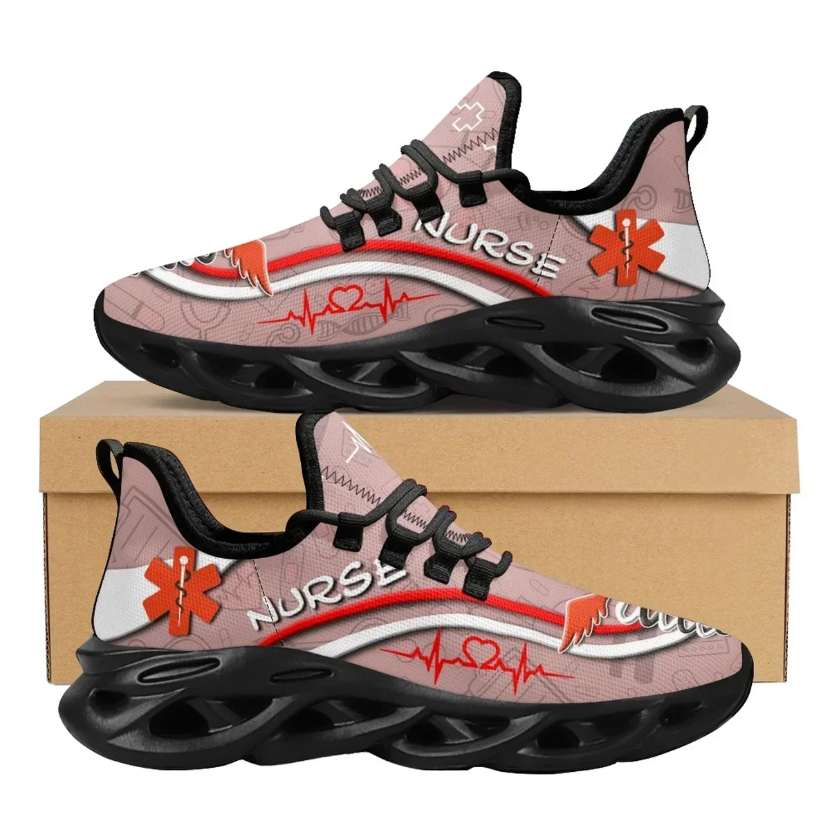 Women Shoes Tennis - Fashion Platform Blade Shoes Paramedic EMT