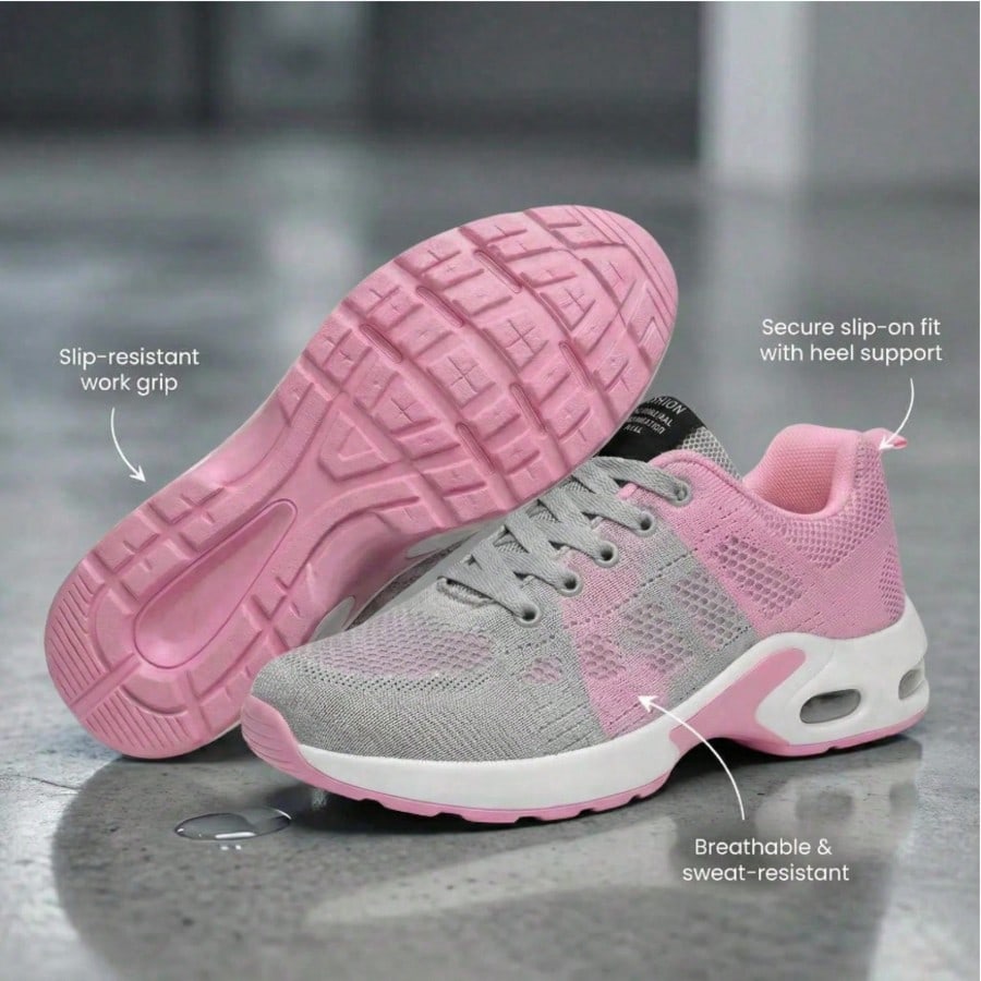 Women'S Shoes For Standing All Day - Arch Support Wide Toe Box Anti