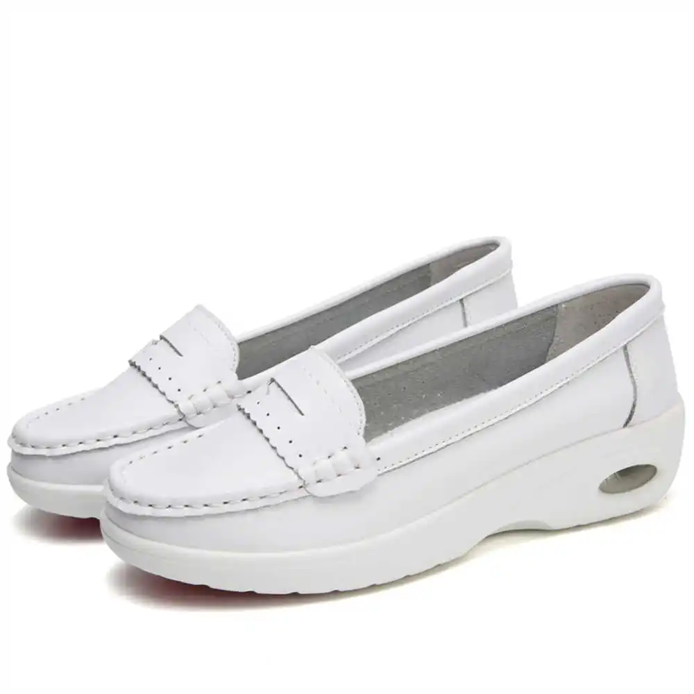 Thick Sole Slipon White Traine - Women Shoes Brown Colour recensione e prezzo