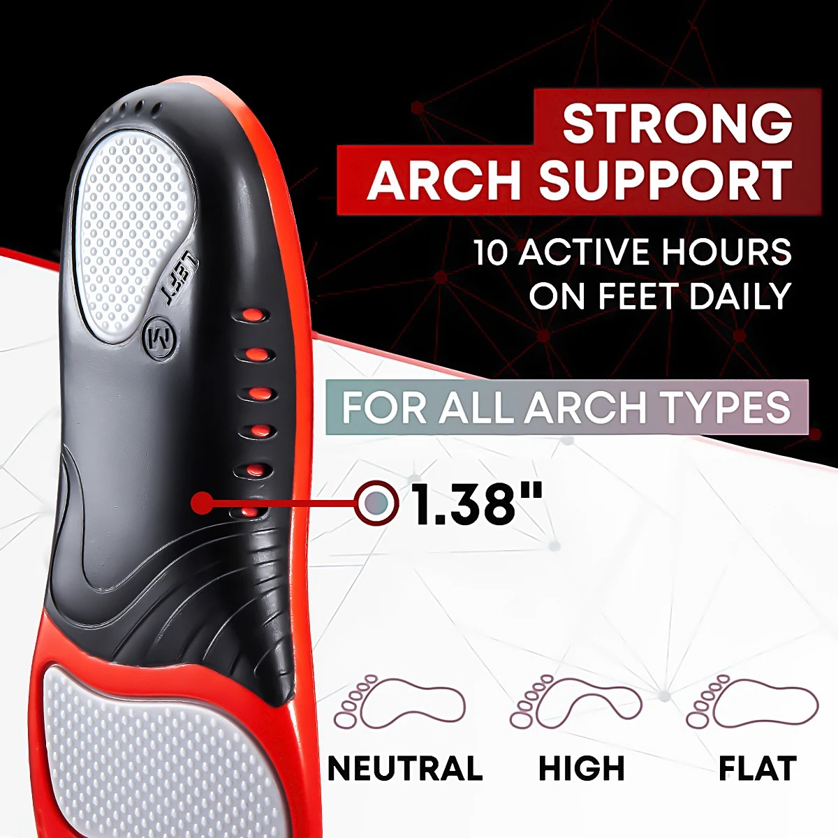 220+ Lbs Heavy Duty High Arch  - Women'S Shoes For Standing All Day recensione e prezzo