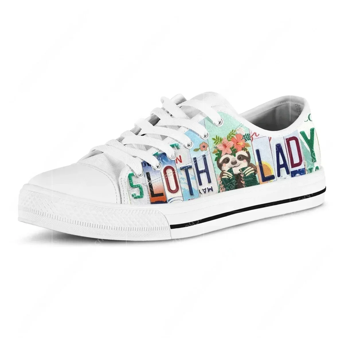 License Plate Sloth Lady Cute  - Women'S Shoes In Size 12 recensione e prezzo