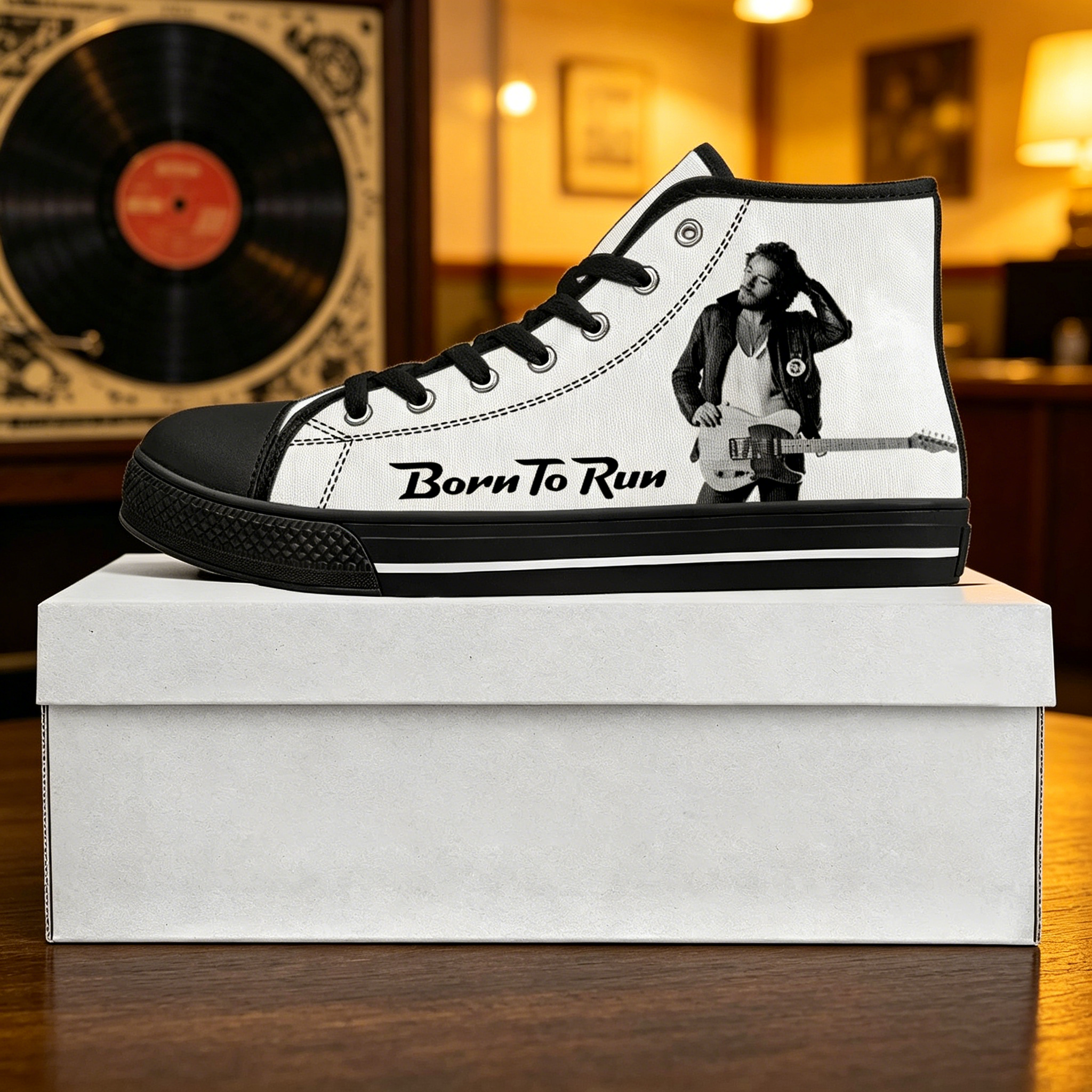Born To Run Custom High Top Sh - Women Shoes Quote recensione e prezzo
