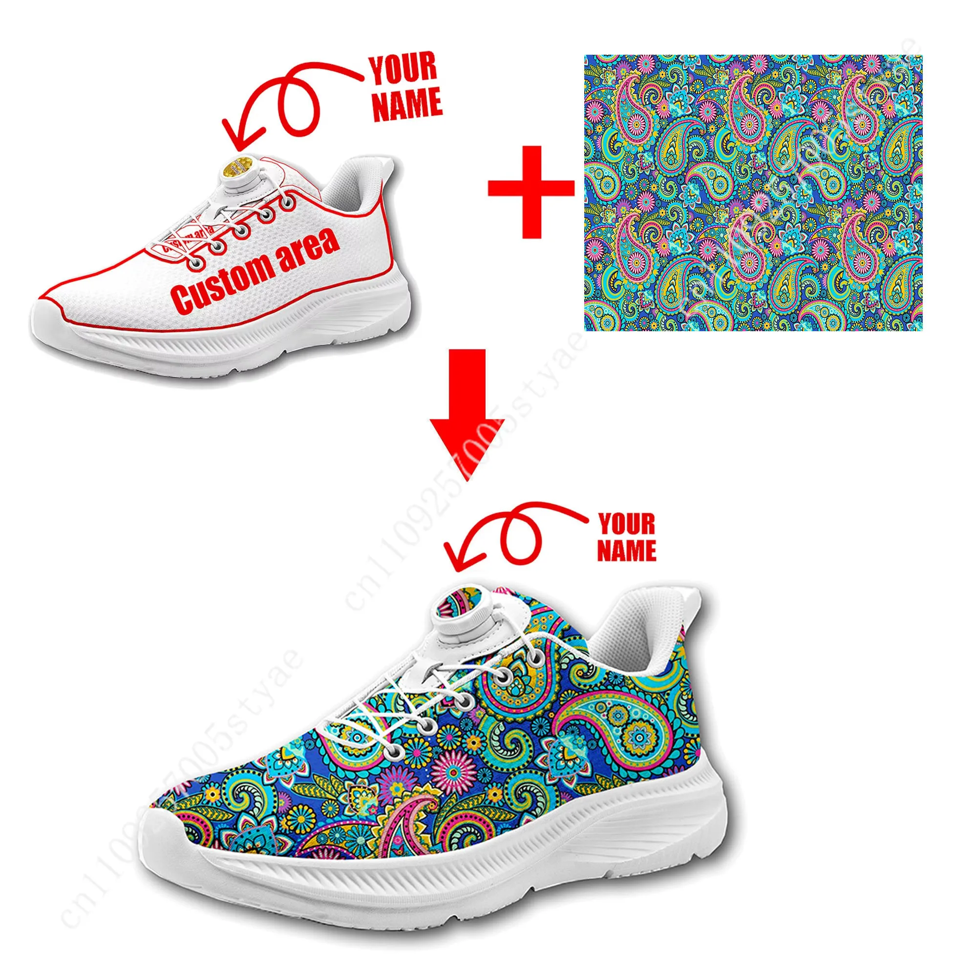 Bohemian Mandala Floral Print  - Women Shoes Sneakers recensione e prezzo
