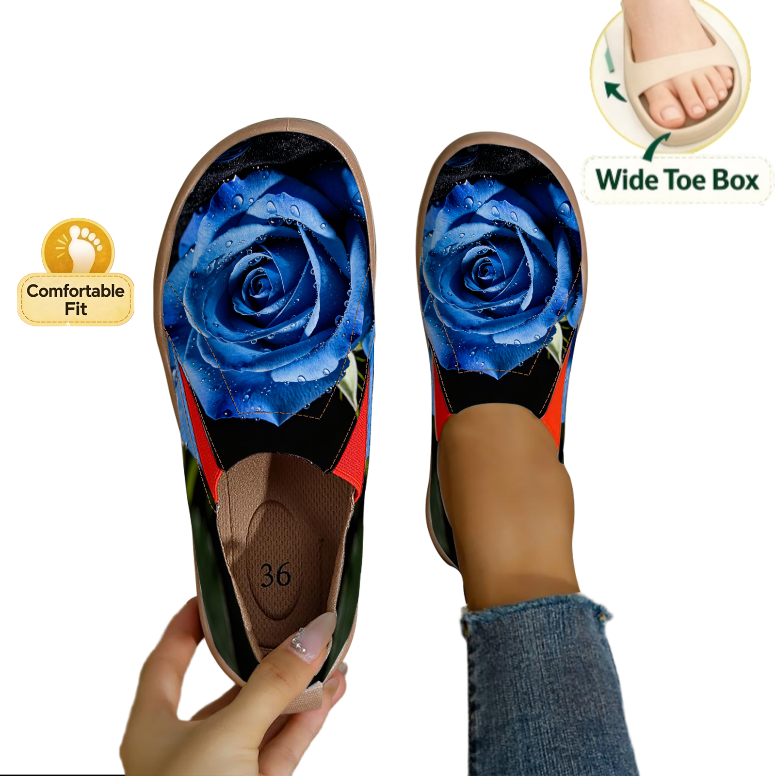 Women's Wide Toe Box Dark Nigh - Women'S Shoes With Wide Toe Box recensione e prezzo