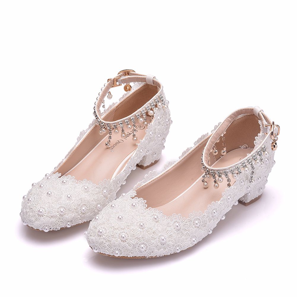 Women's Closed Toe Low Chunky  - Women'S Shoes Round Toe recensione e prezzo