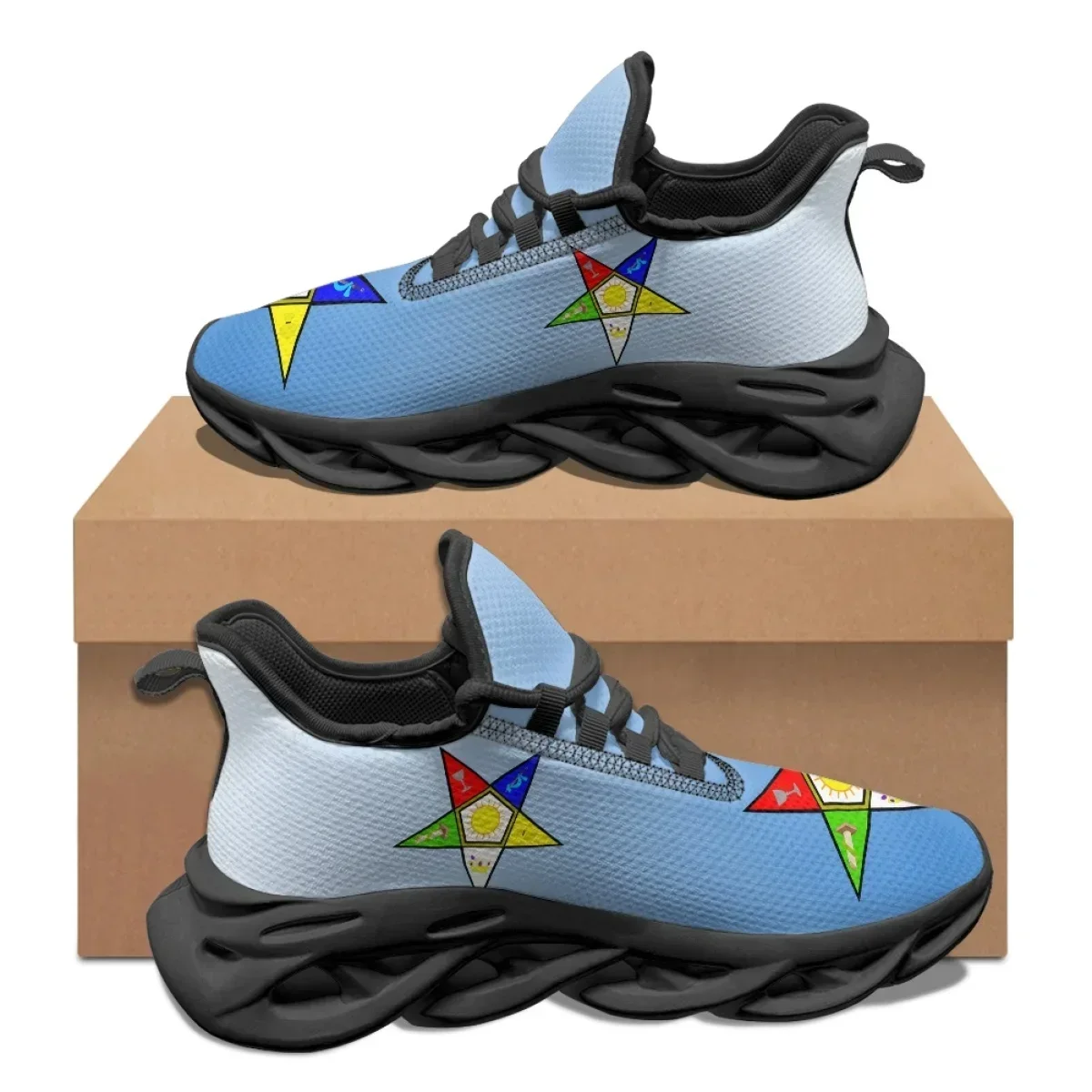 Sky Blue Pentagram OES Pattern - Women Shoes Tennis recensione e prezzo
