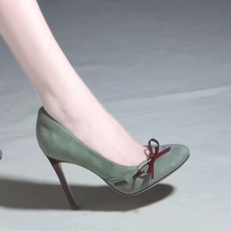 Temperament Super High Heel Si - Women'S Shoes Round Toe recensione e prezzo