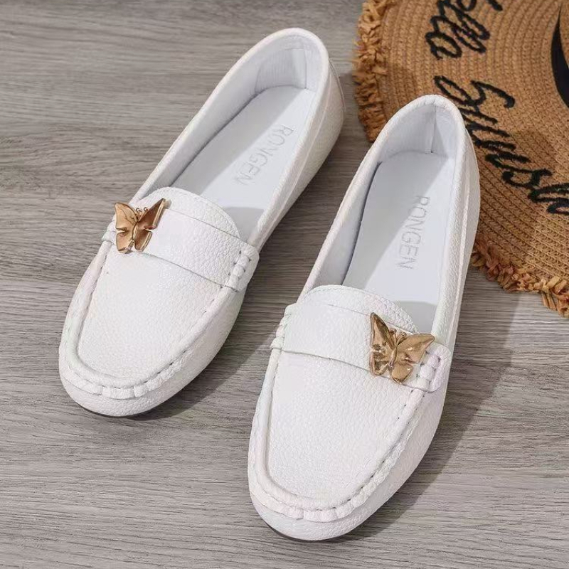 Leisure Butterfly Pattern Deco - Women'S Shoes Round Toe recensione e prezzo