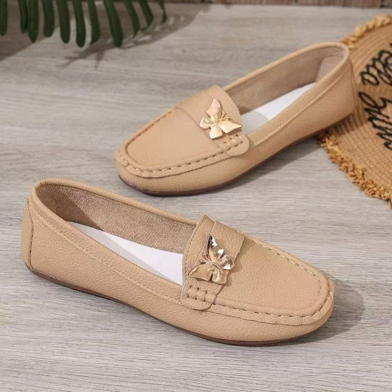 Leisure Butterfly Pattern Deco - Women'S Shoes Round Toe recensione e prezzo
