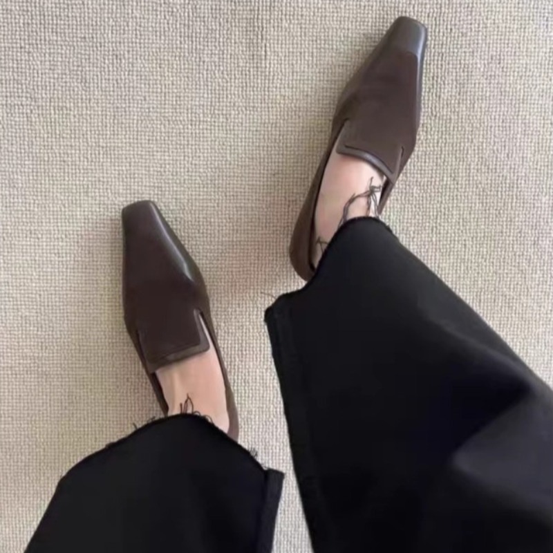 Retro Square Toe Deep Mouth Sl - Women Shoes With Heels recensione e prezzo