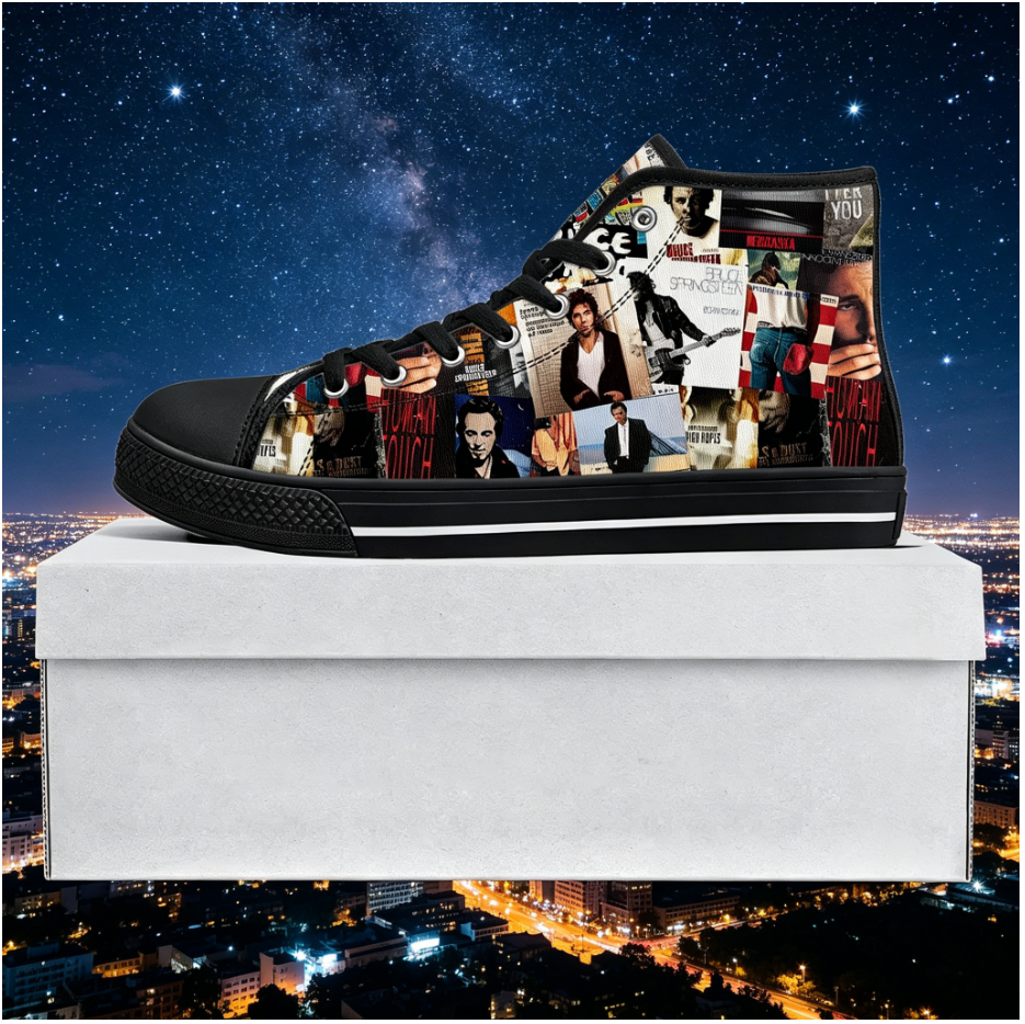 Born To Run Custom High Top Sh - Women Shoes Quote recensione e prezzo