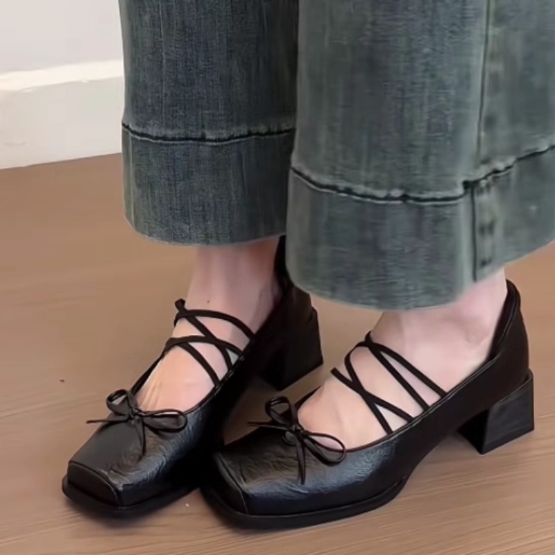 Single Shoes Fashion New Squar - Women'S Shoes In Size 12 recensione e prezzo