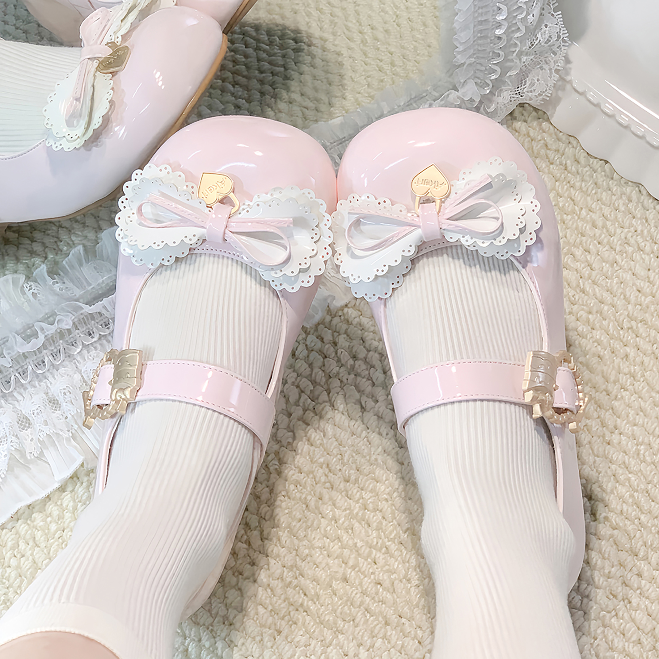 Women's Shoes Bowknot Lolita S - Women'S Shoes Round Toe recensione e prezzo