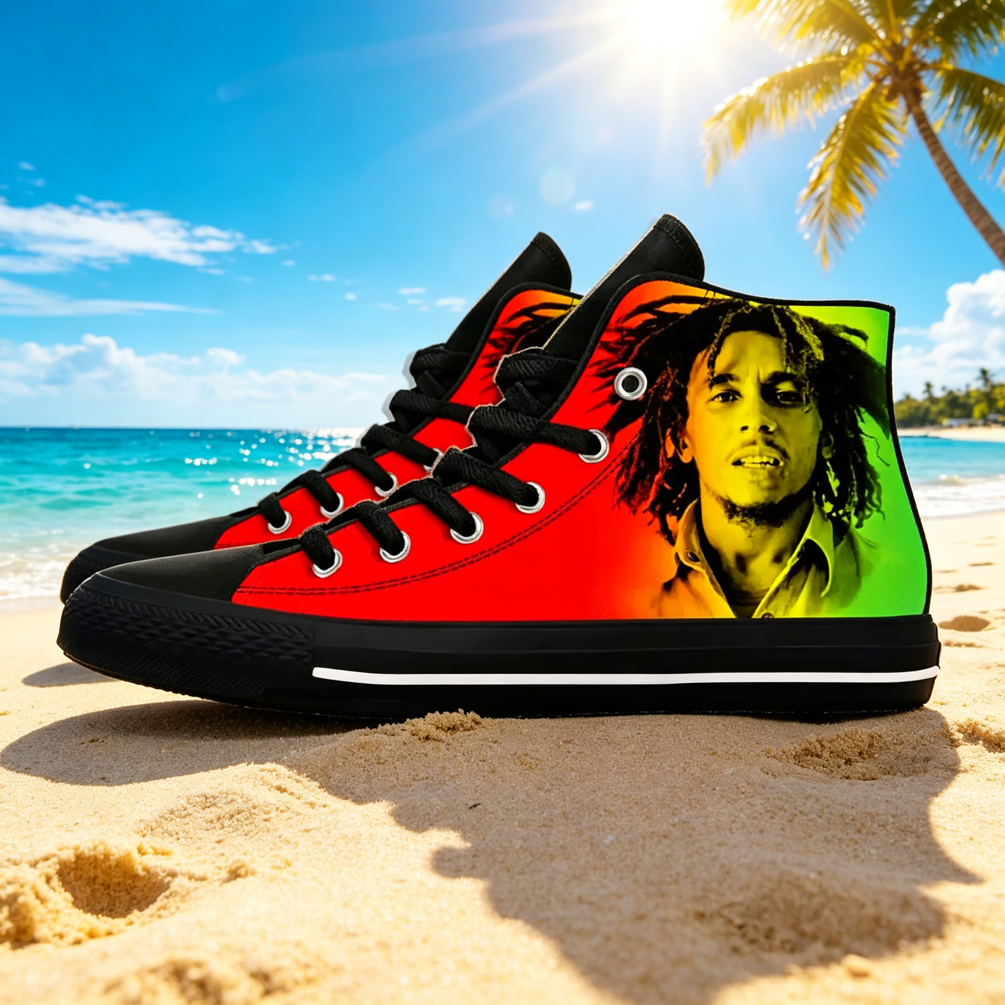 Bob Marley Quote Themed Custom - Women Shoes Quote recensione e prezzo