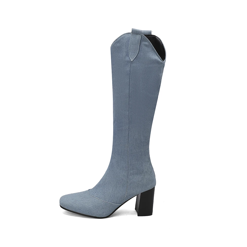 New Winter Black Blue Women Kn - Women'S Shoes In Size 12 recensione e prezzo