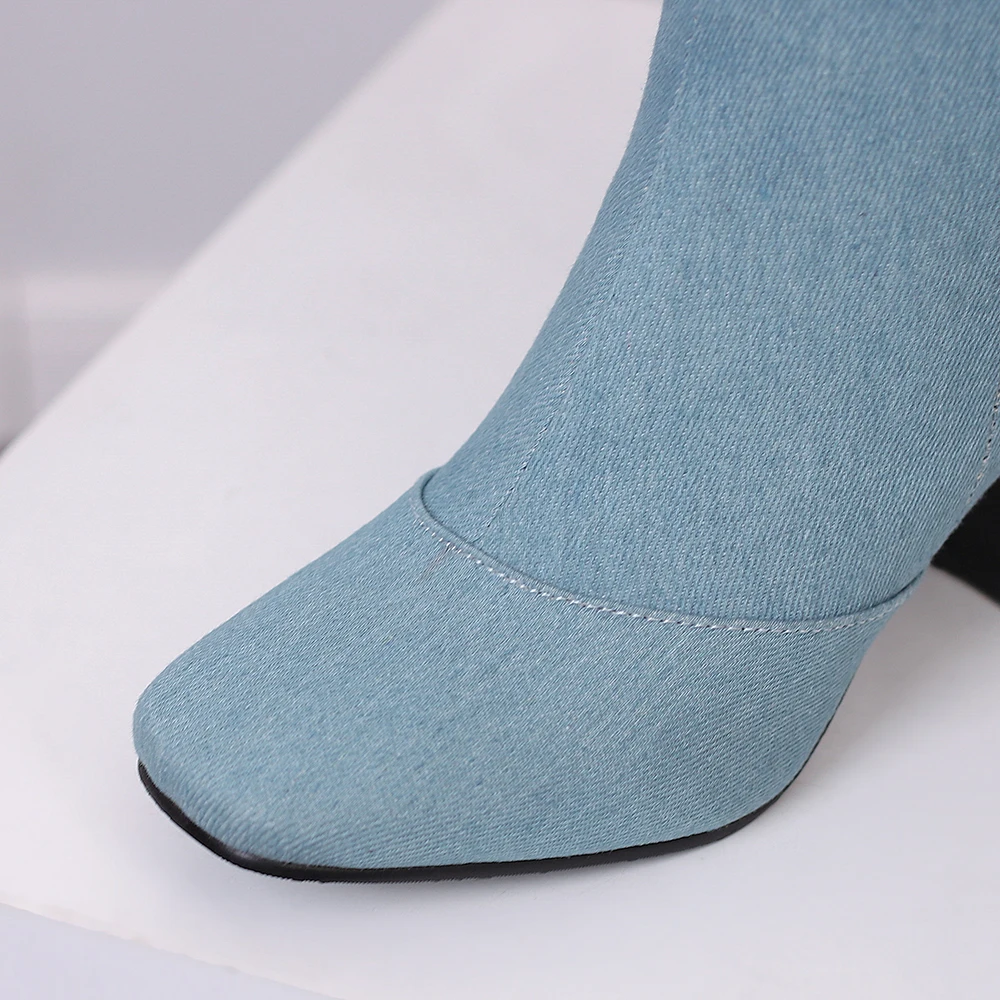 New Winter Black Blue Women Kn - Women'S Shoes In Size 12 recensione e prezzo