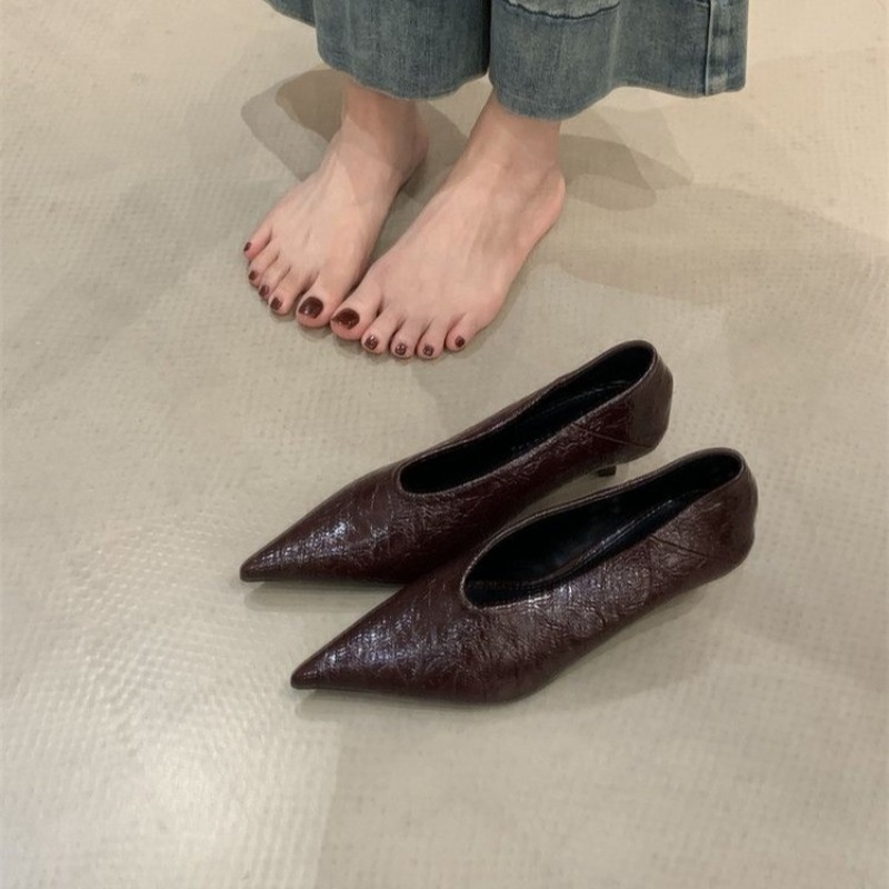 2025 Autumn New Commuter Wind  - Women Shoes With Heels recensione e prezzo