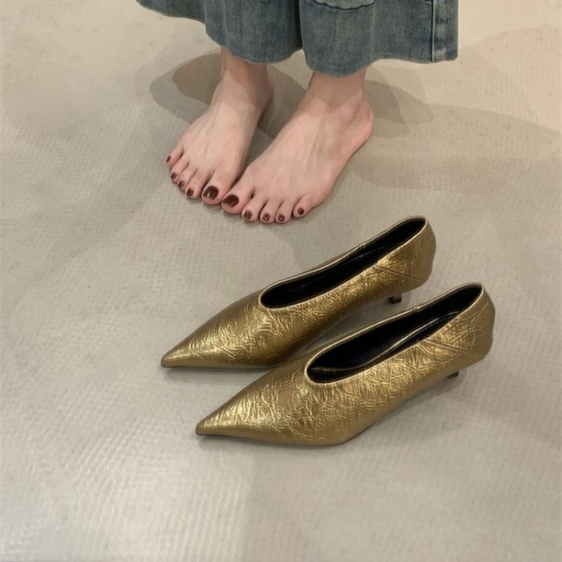 2025 Autumn New Commuter Wind  - Women Shoes With Heels recensione e prezzo