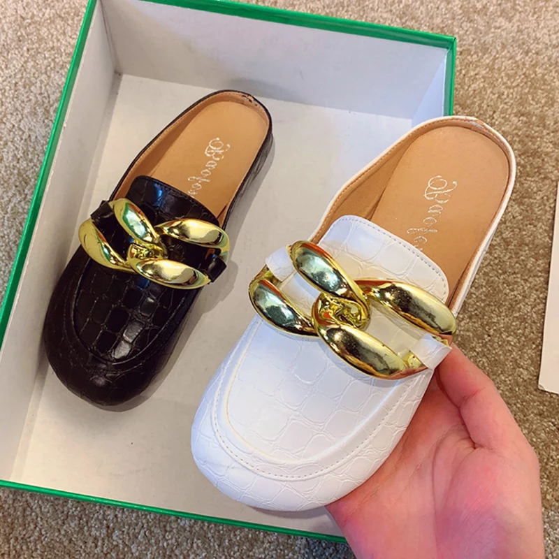 Fashion Women Slippers Plus Si - Gold Chain Sandal recensione e prezzo