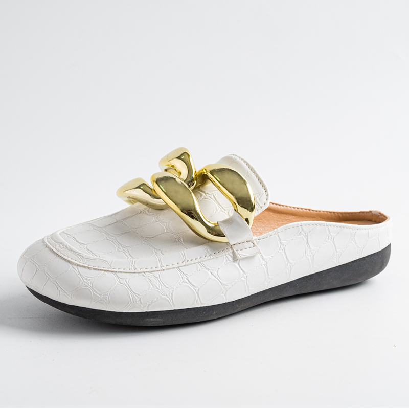 Fashion Women Slippers Plus Si - Gold Chain Sandal recensione e prezzo