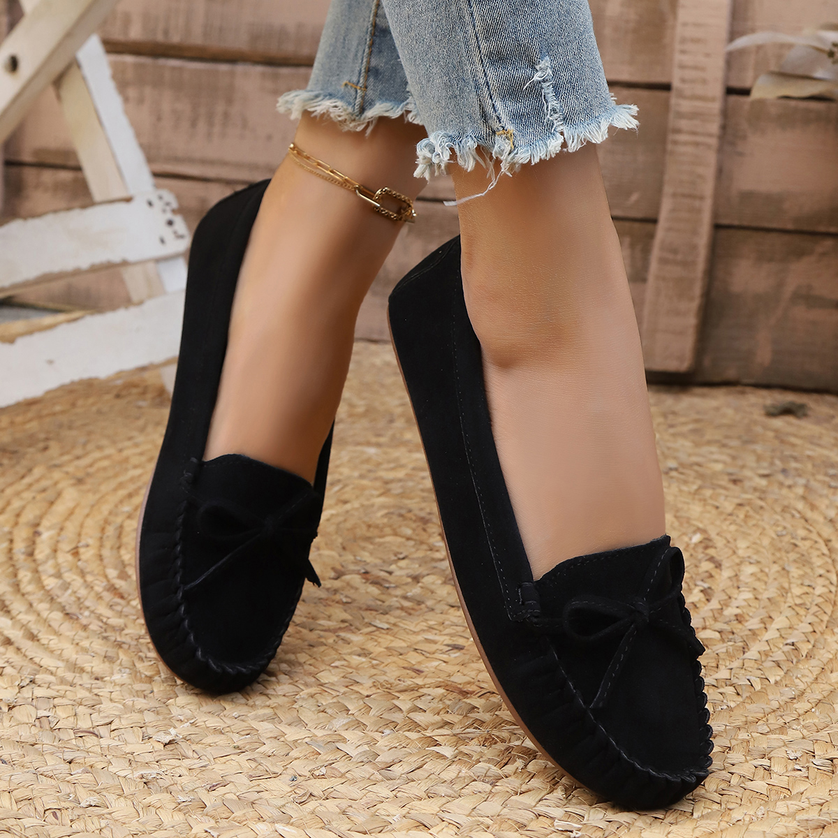 Spring and Autumn Elegant Roun - Women'S Shoes Round Toe recensione e prezzo