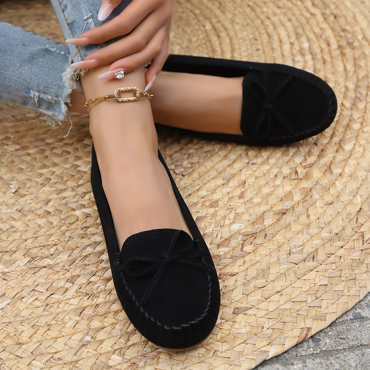 Spring and Autumn Elegant Roun - Women'S Shoes Round Toe recensione e prezzo