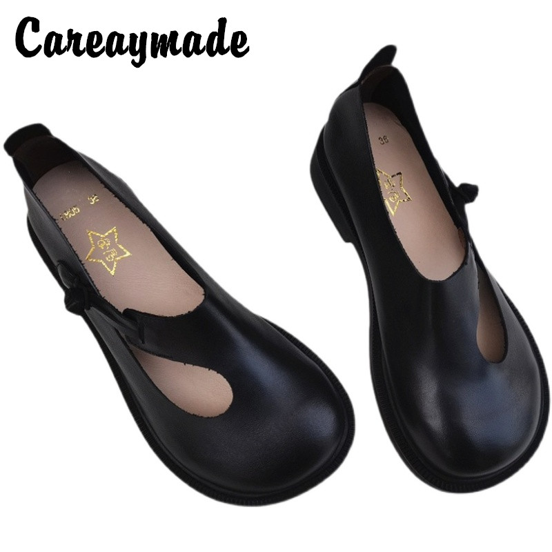 Careaymade-Genuine leather big - Women'S Shoes In Fashion recensione e prezzo