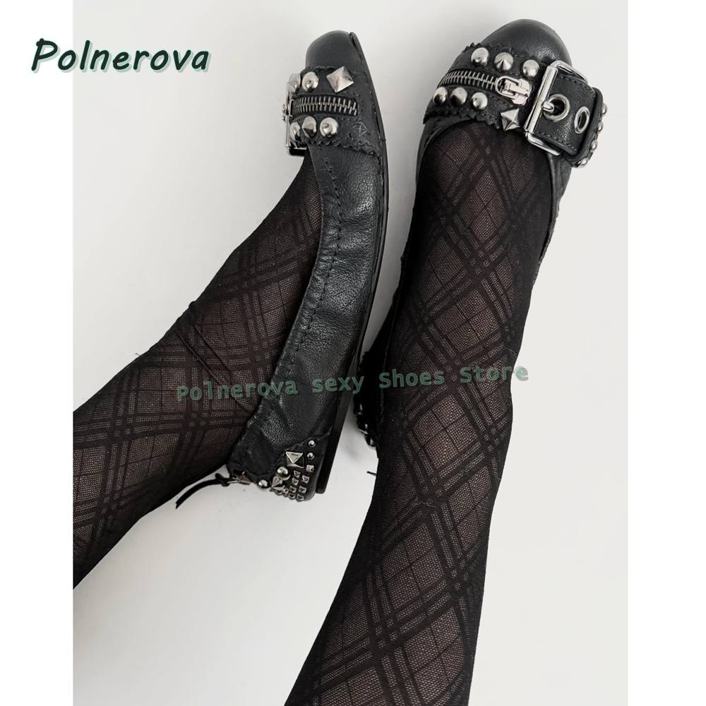 Rivet Belt Buckle Mary Jane Sh - Women'S Shoes In Fashion recensione e prezzo