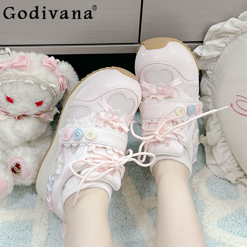 Japanese Cute Girls Sweet Lo S - Women Shoes Sneakers recensione e prezzo