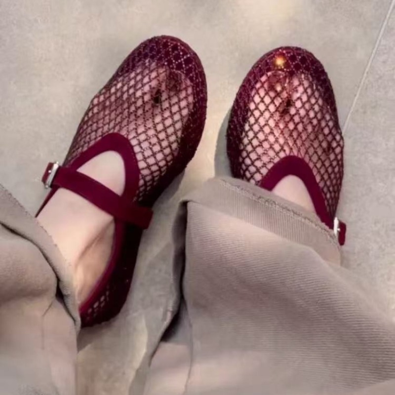 Hollow Rhinestone Baotou Sanda - Women'S Shoes In Fashion recensione e prezzo