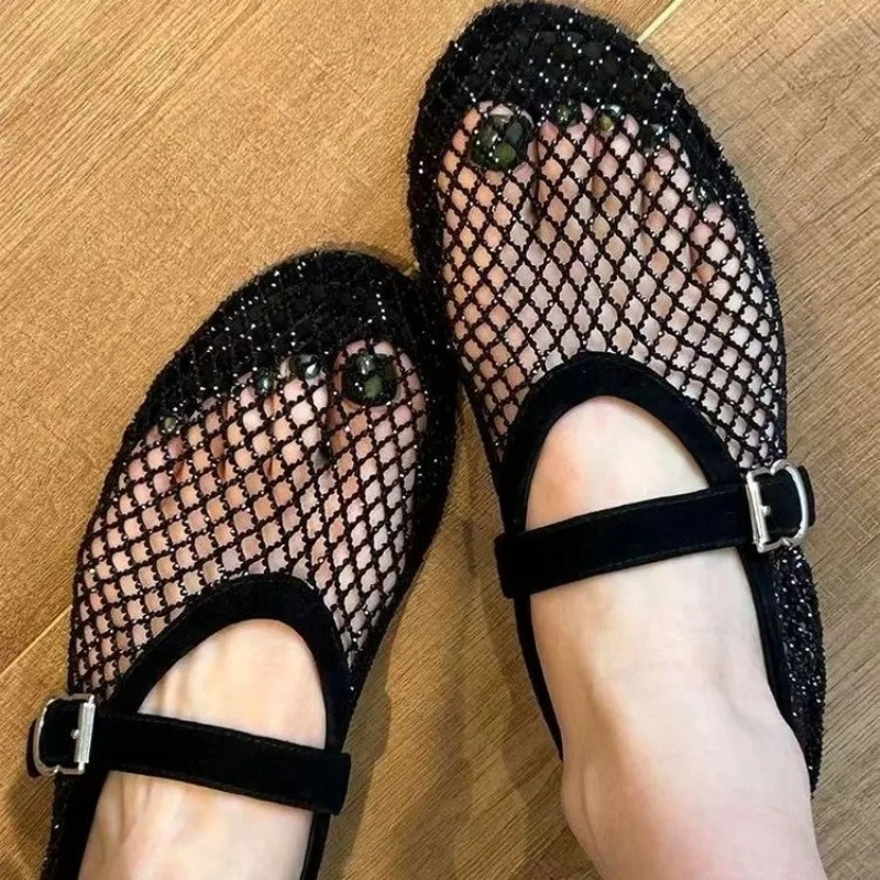 Hollow Rhinestone Baotou Sanda - Women'S Shoes In Fashion recensione e prezzo
