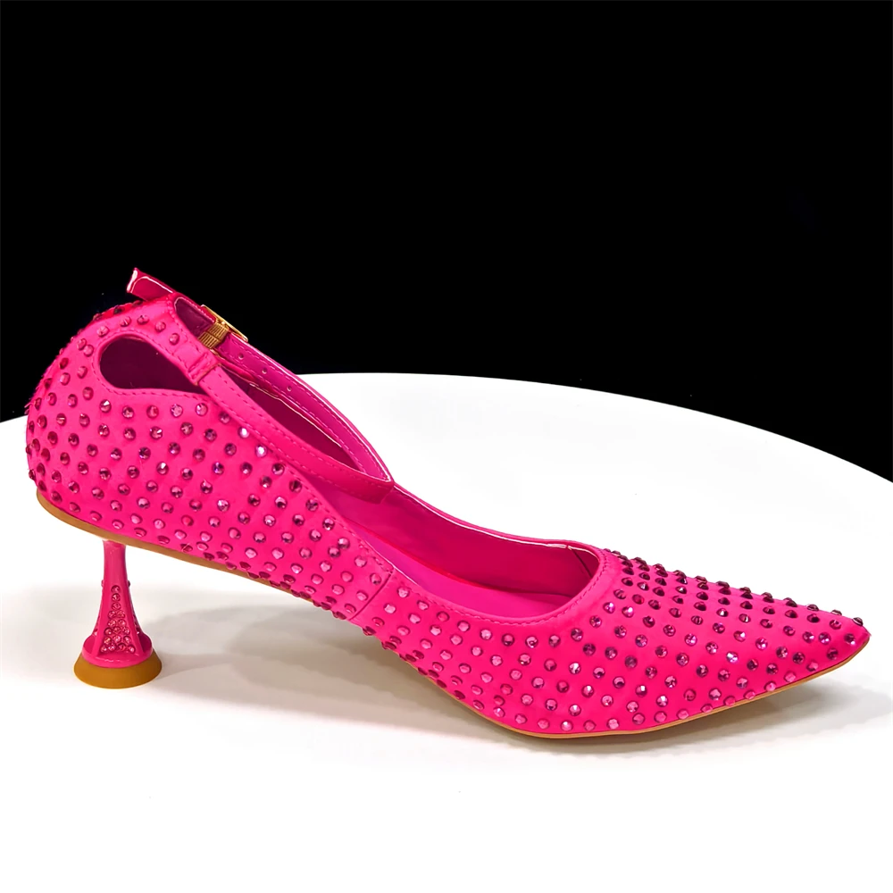 2026 Chic Fuchsia Color Women' - Women Shoes With Heels recensione e prezzo