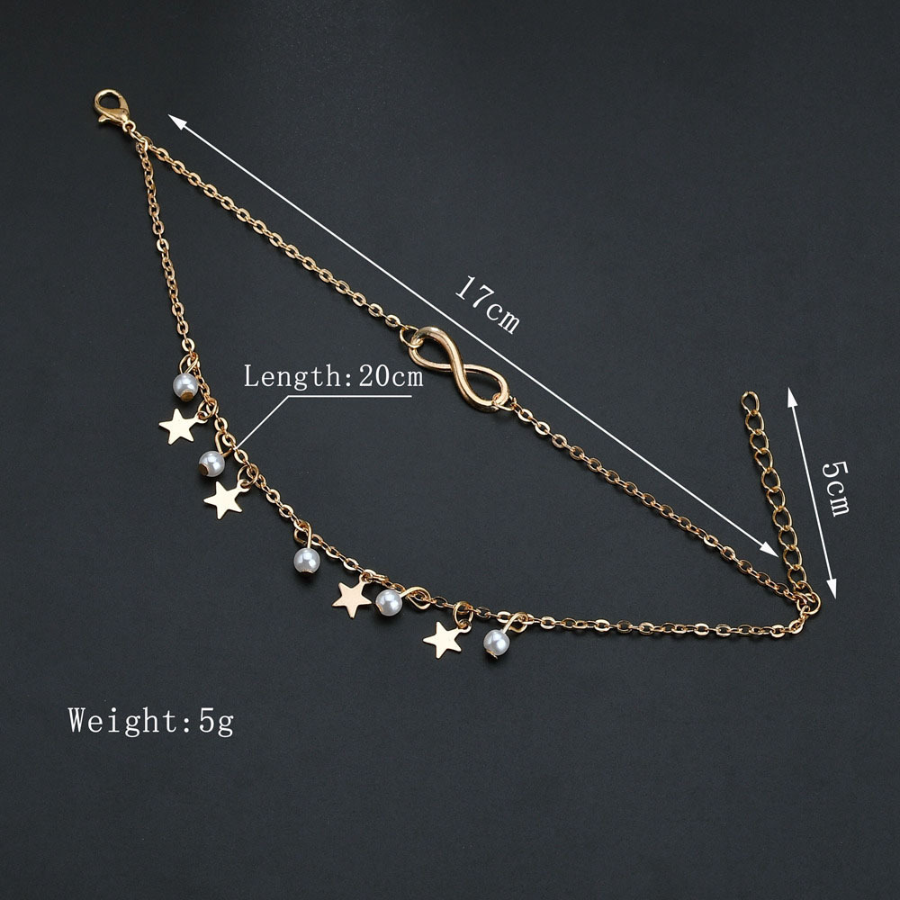 Simple Tassel Double Star Pear - Gold Chain Sandal recensione e prezzo