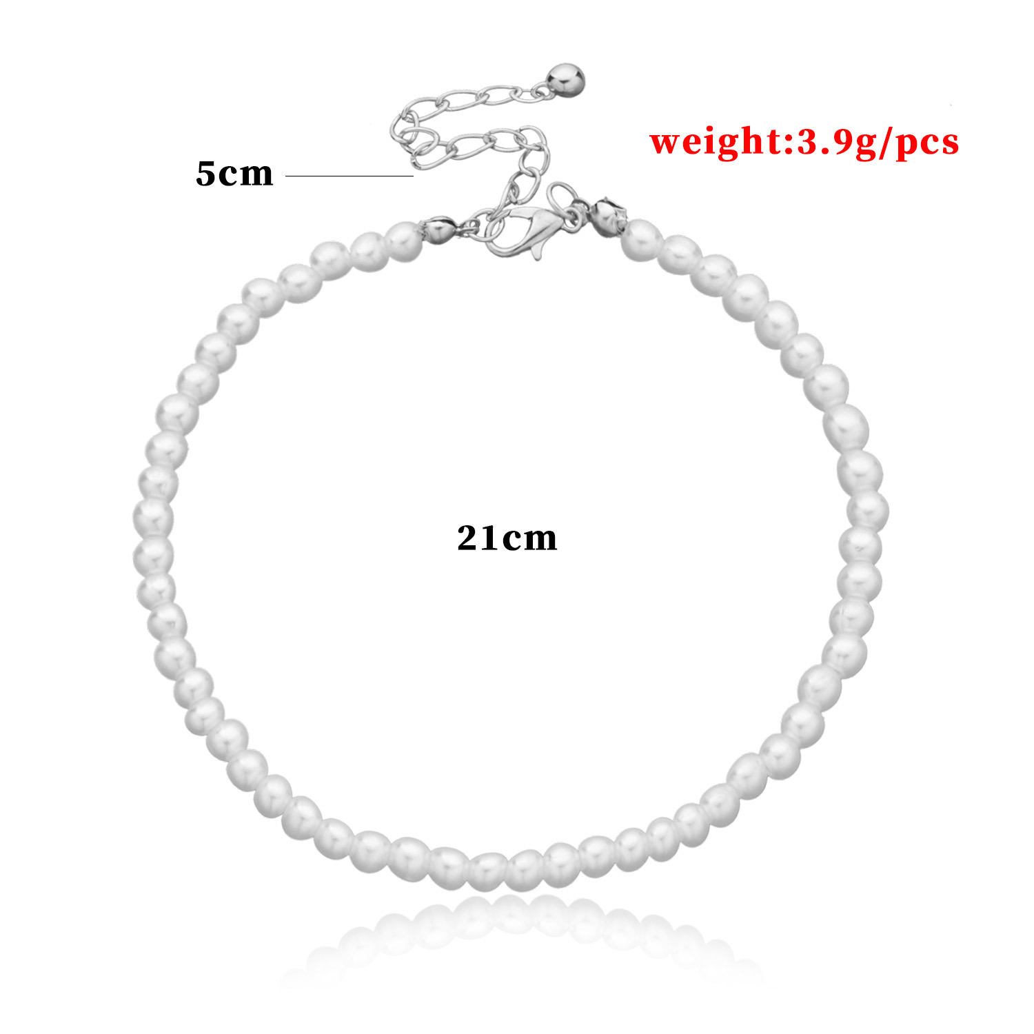 Fashion Pearl Anklet For Women - Gold Chain Sandal recensione e prezzo