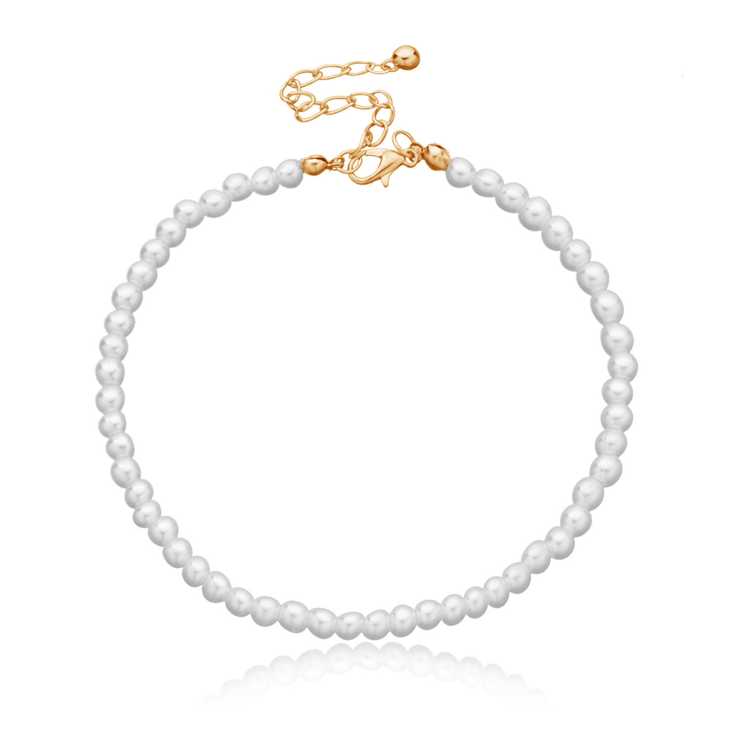 Fashion Pearl Anklet For Women - Gold Chain Sandal recensione e prezzo