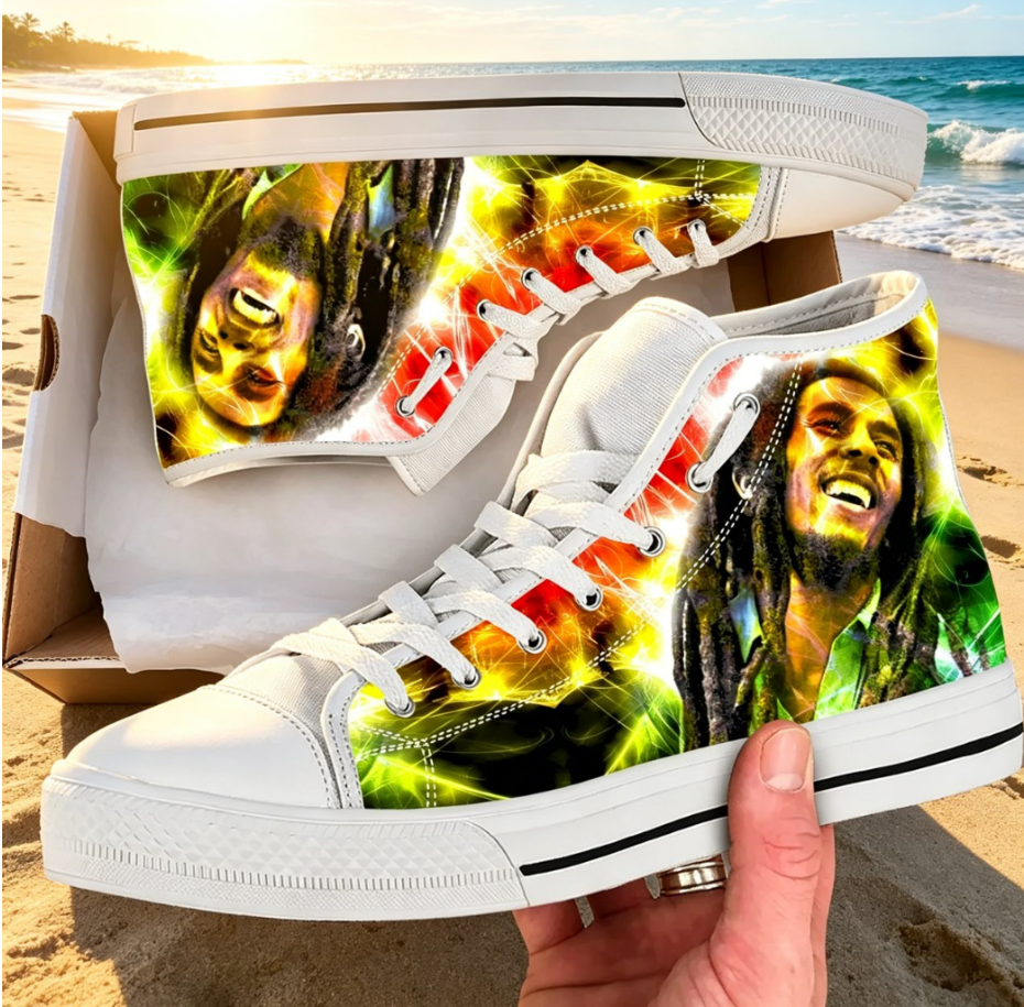 Bob Marley Quote Custom High T - Women Shoes Quote recensione e prezzo