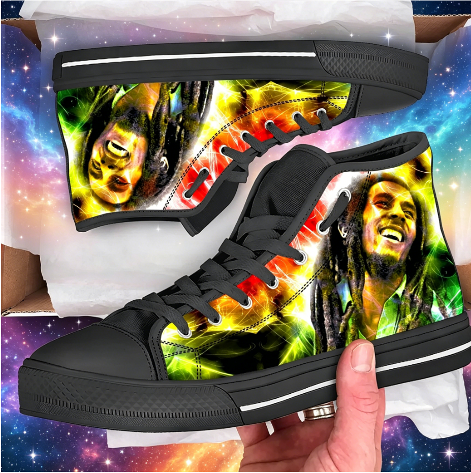Bob Marley Quote Custom High T - Women Shoes Quote recensione e prezzo