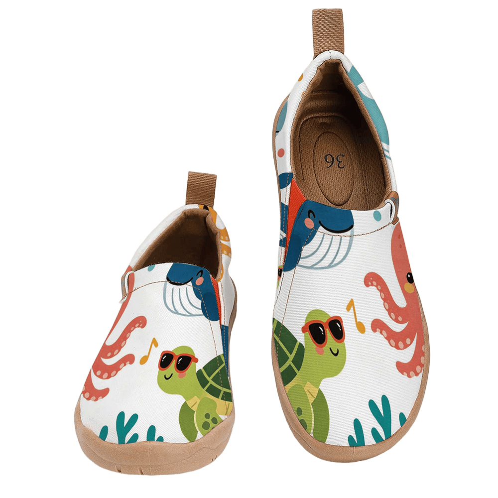 Women's Wide Toe Box Fun Carto - Women'S Shoes With Wide Toe Box recensione e prezzo