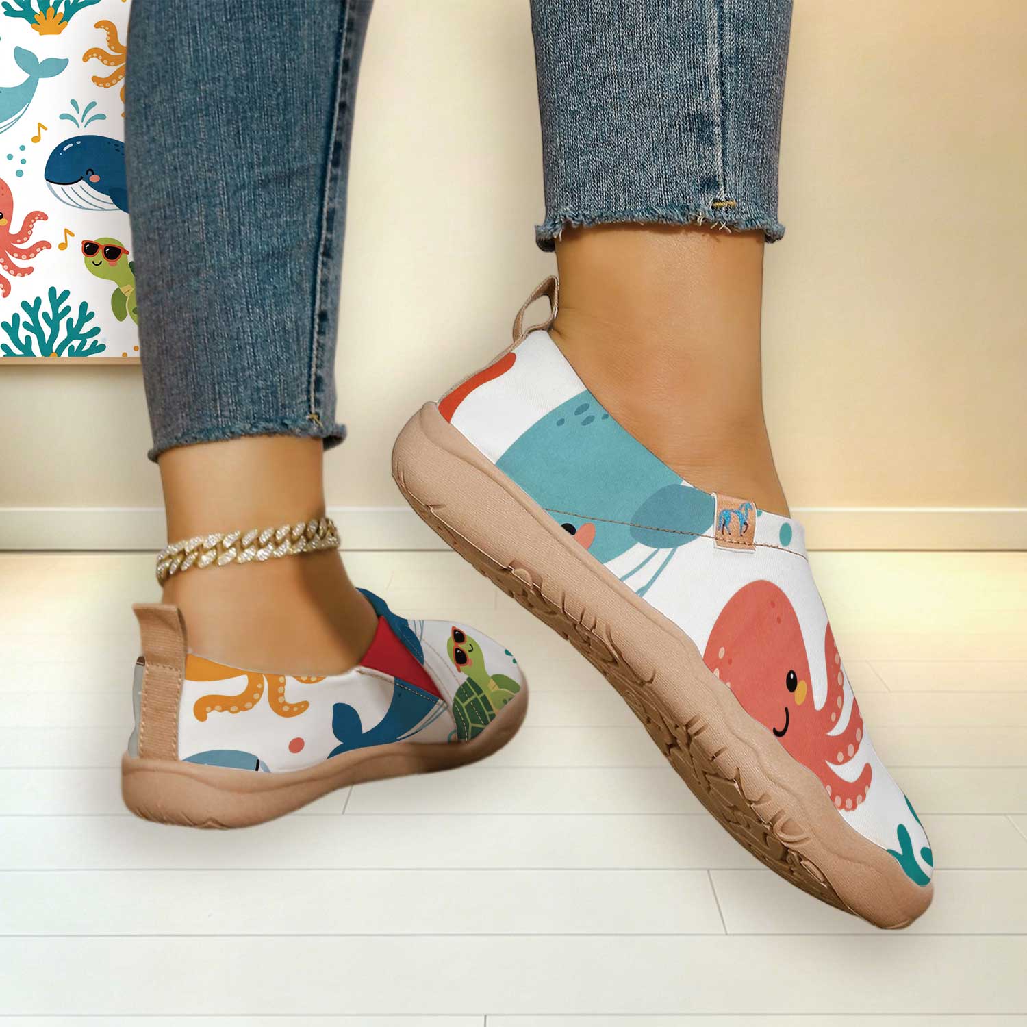 Women's Wide Toe Box Fun Carto - Women'S Shoes With Wide Toe Box recensione e prezzo