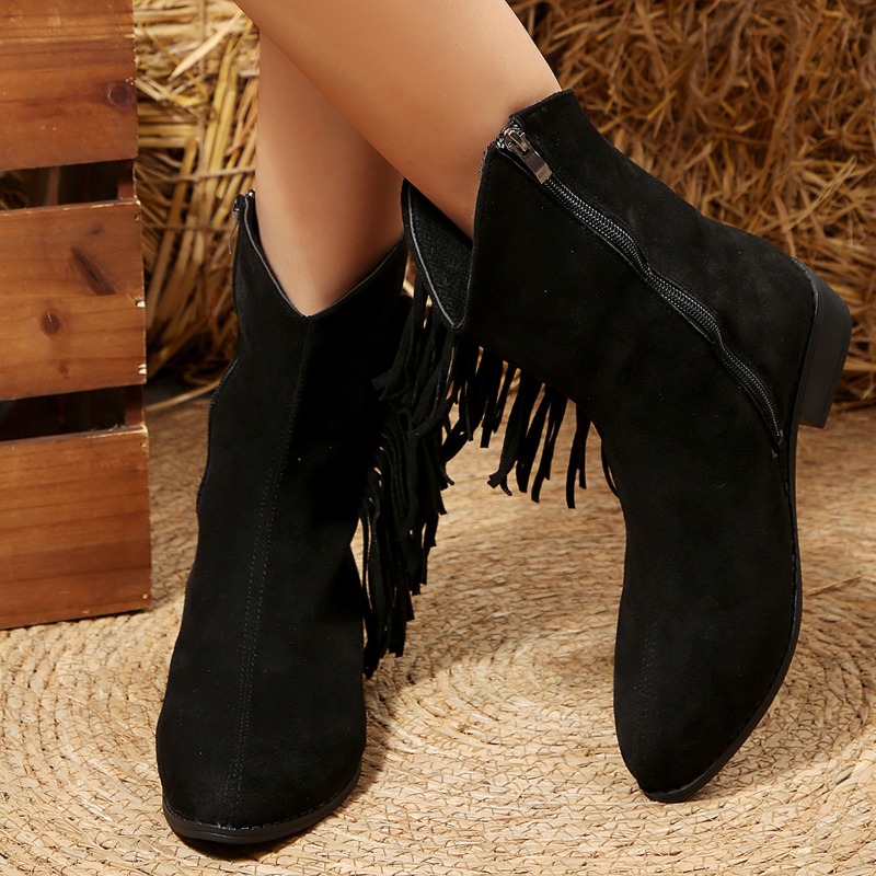 Women's Retro Fringe Suede Wom - Women'S Shoes In Wide Width recensione e prezzo