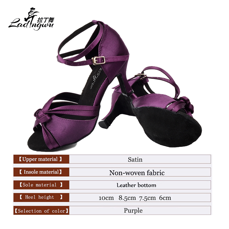 Ladingwu  Purple Ribbon Knot L - Women'S Shoes Z recensione e prezzo